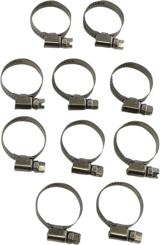 Embossed Stainless Steel Hose Clamps