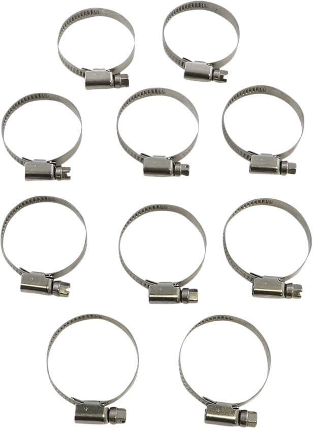 Embossed Stainless Steel Hose Clamps