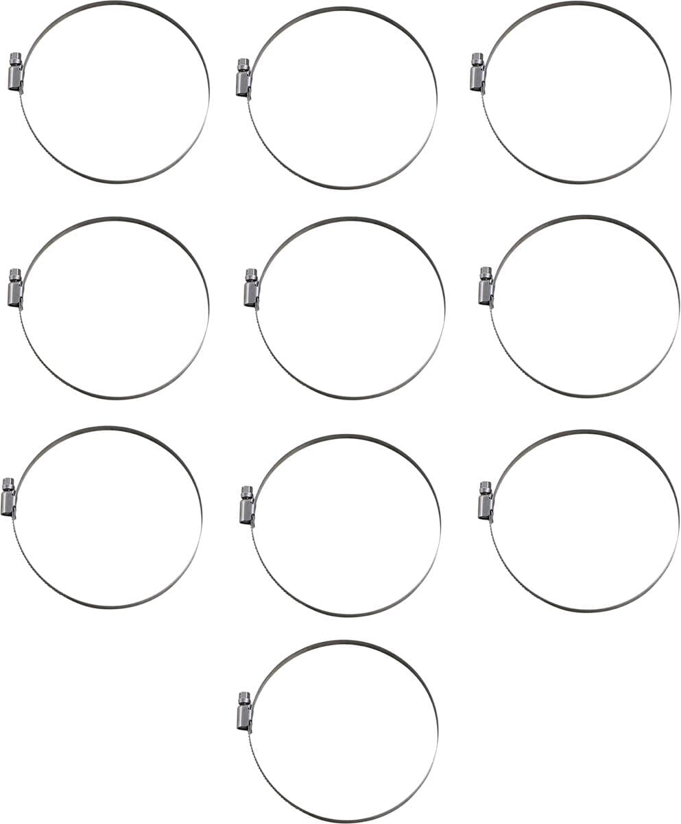 Embossed Stainless Steel Hose Clamps