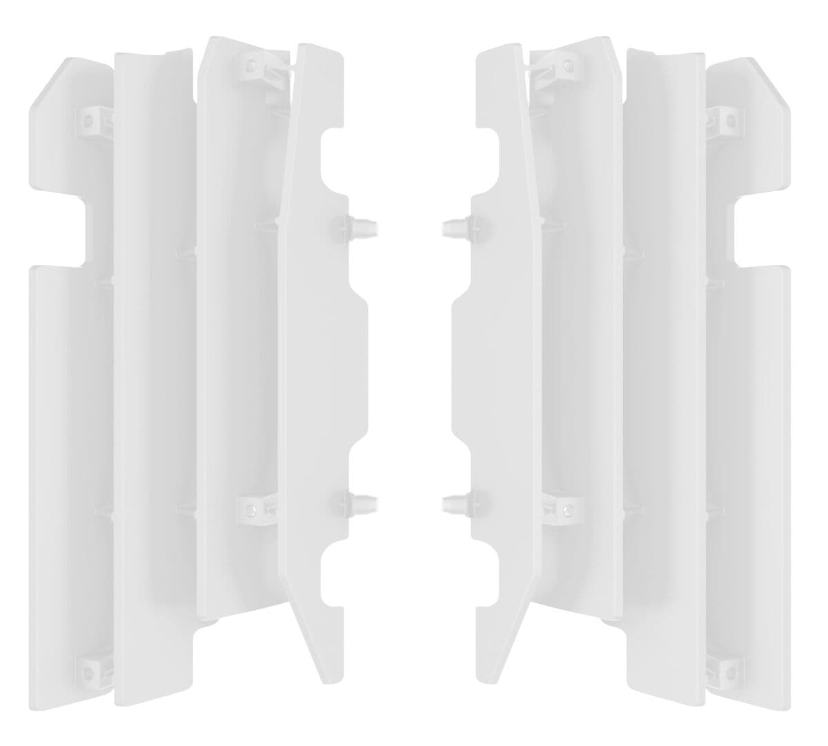 Radiator louvers