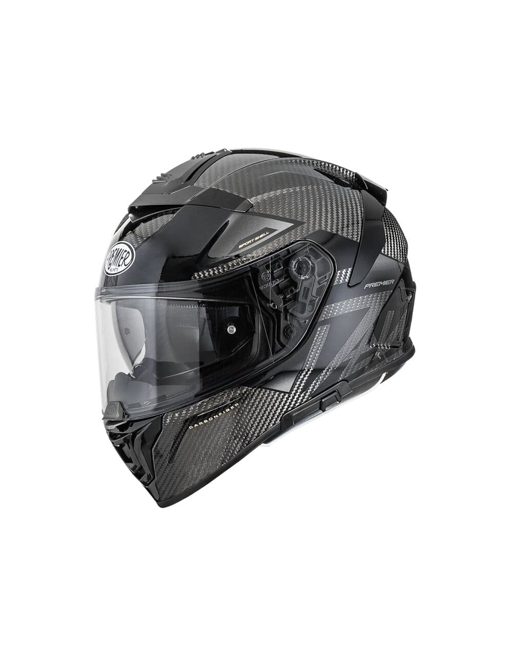 Cască Devil Carbon MN Negru Gri