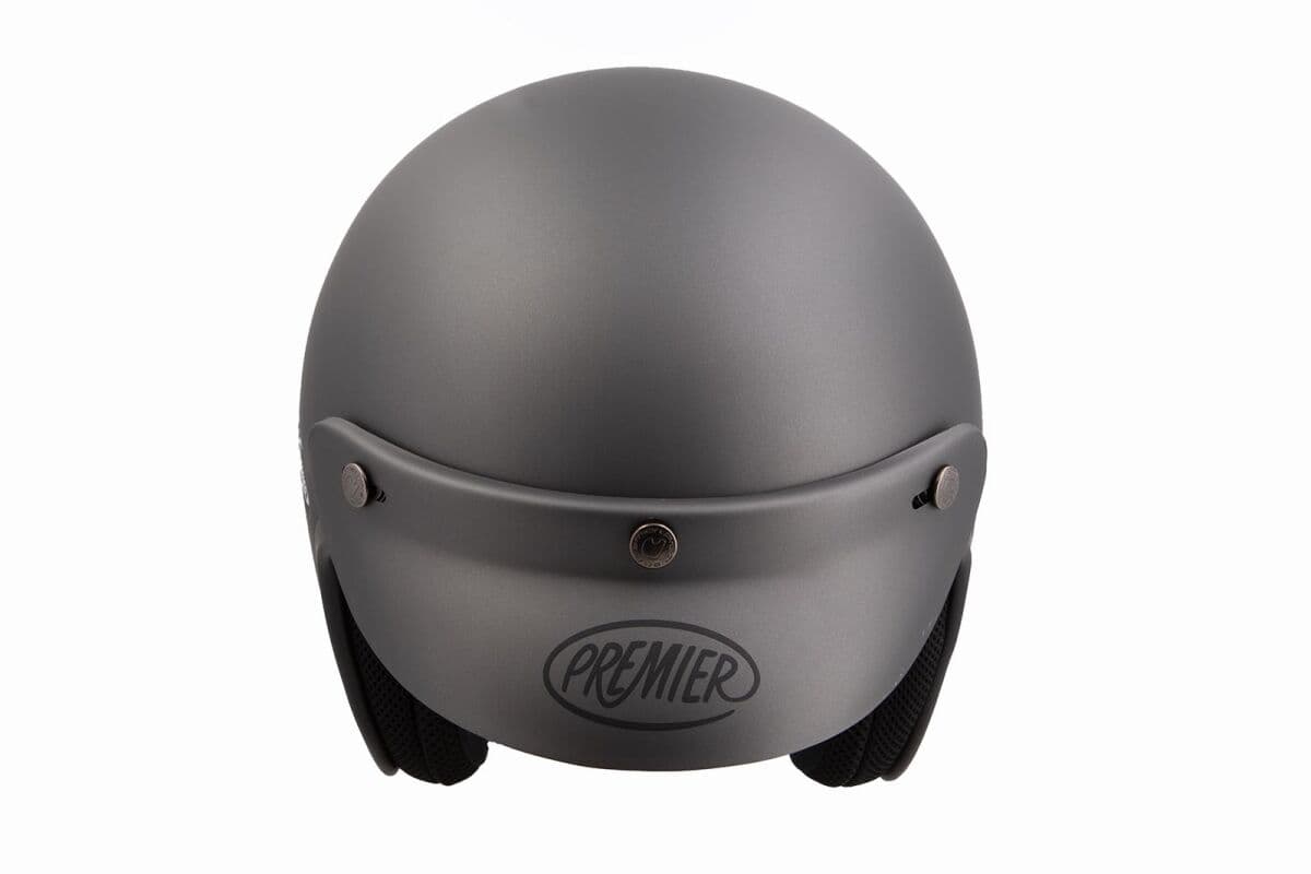 Jet Classic Helmet Peak Gray