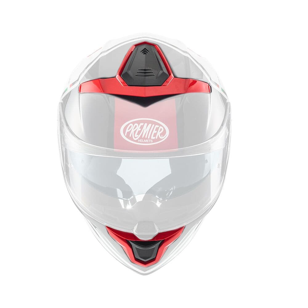 Devil Helmet Vent Kit Red