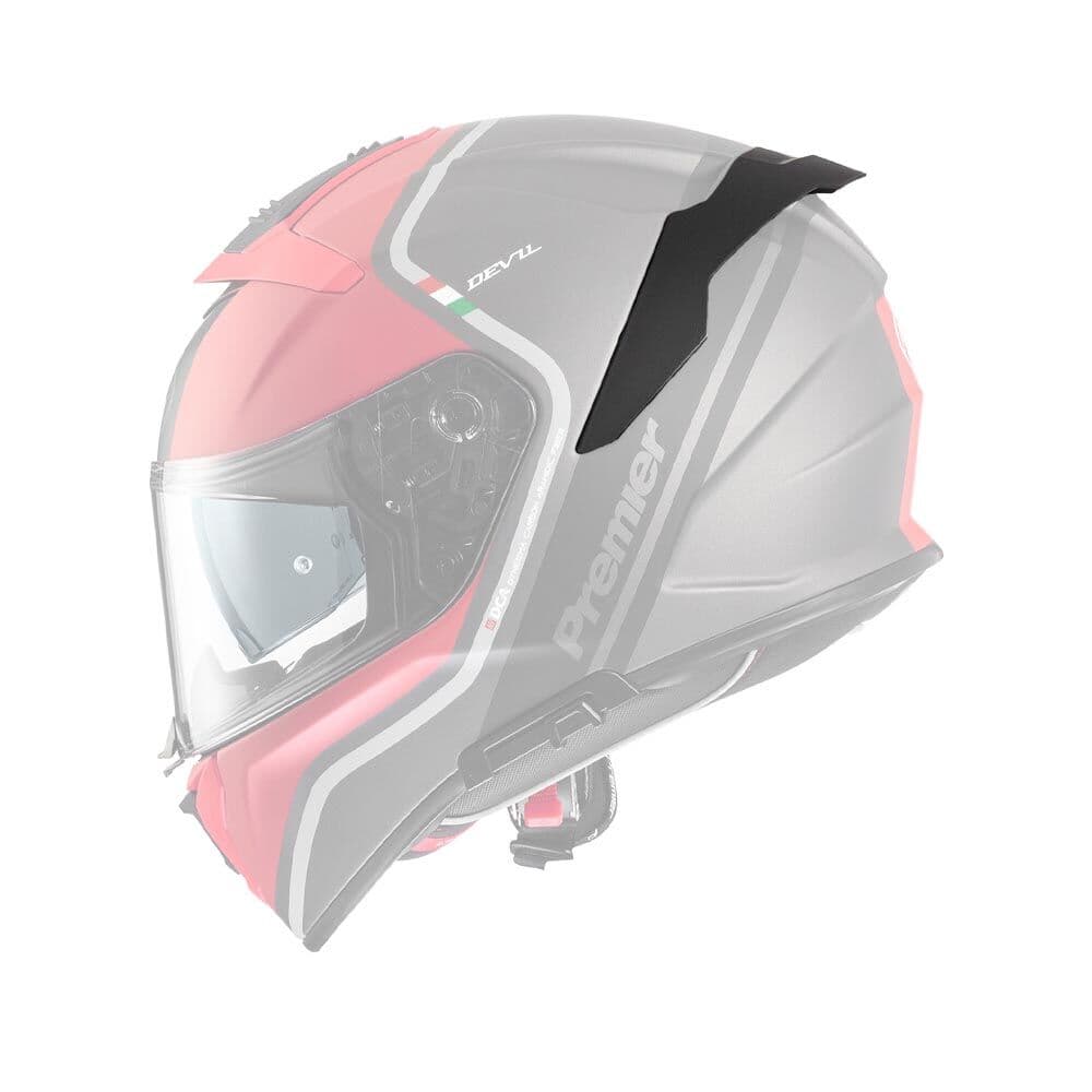 Devil Helmet Spoiler Gray