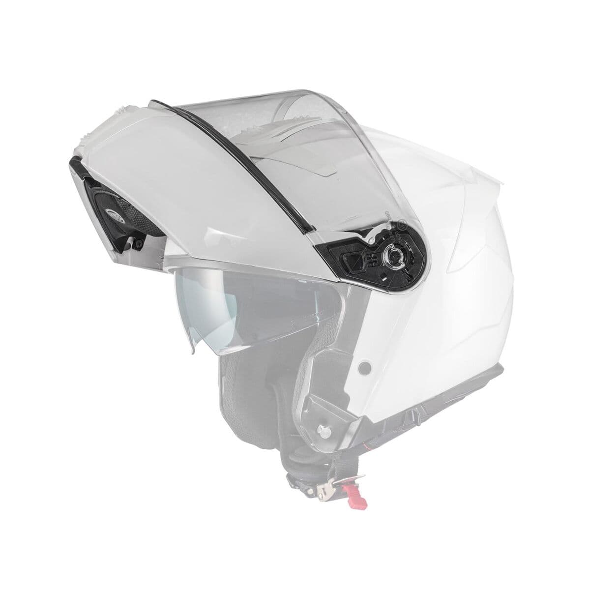 Legacy GT Chin Guard Visor Kit White