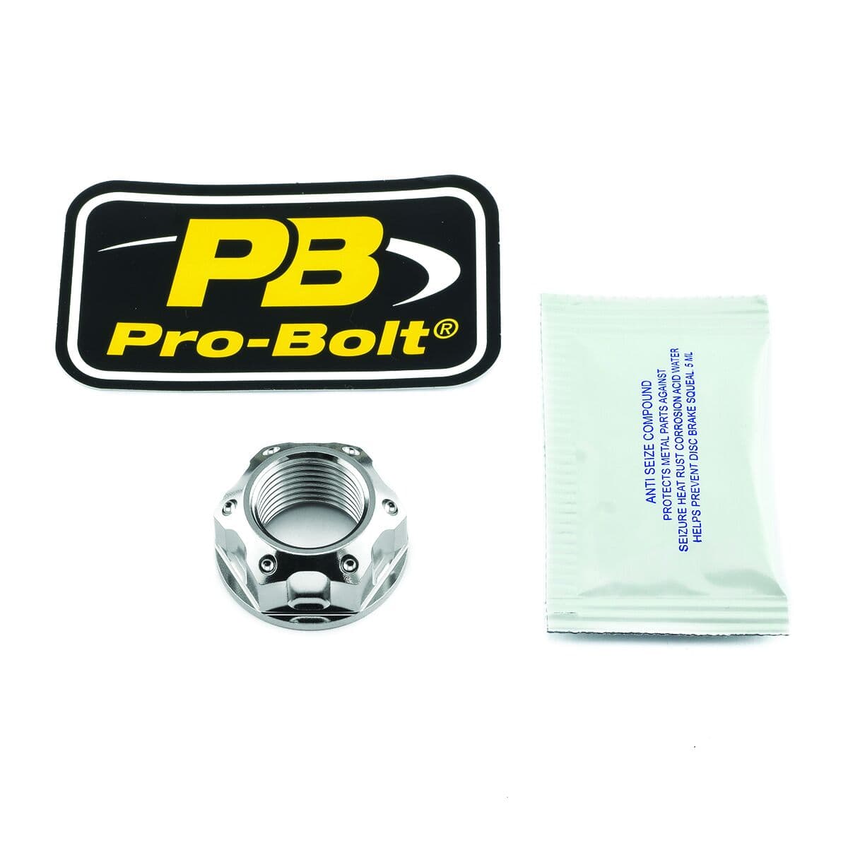 Axle Nut for Swingarm Stainless Steel