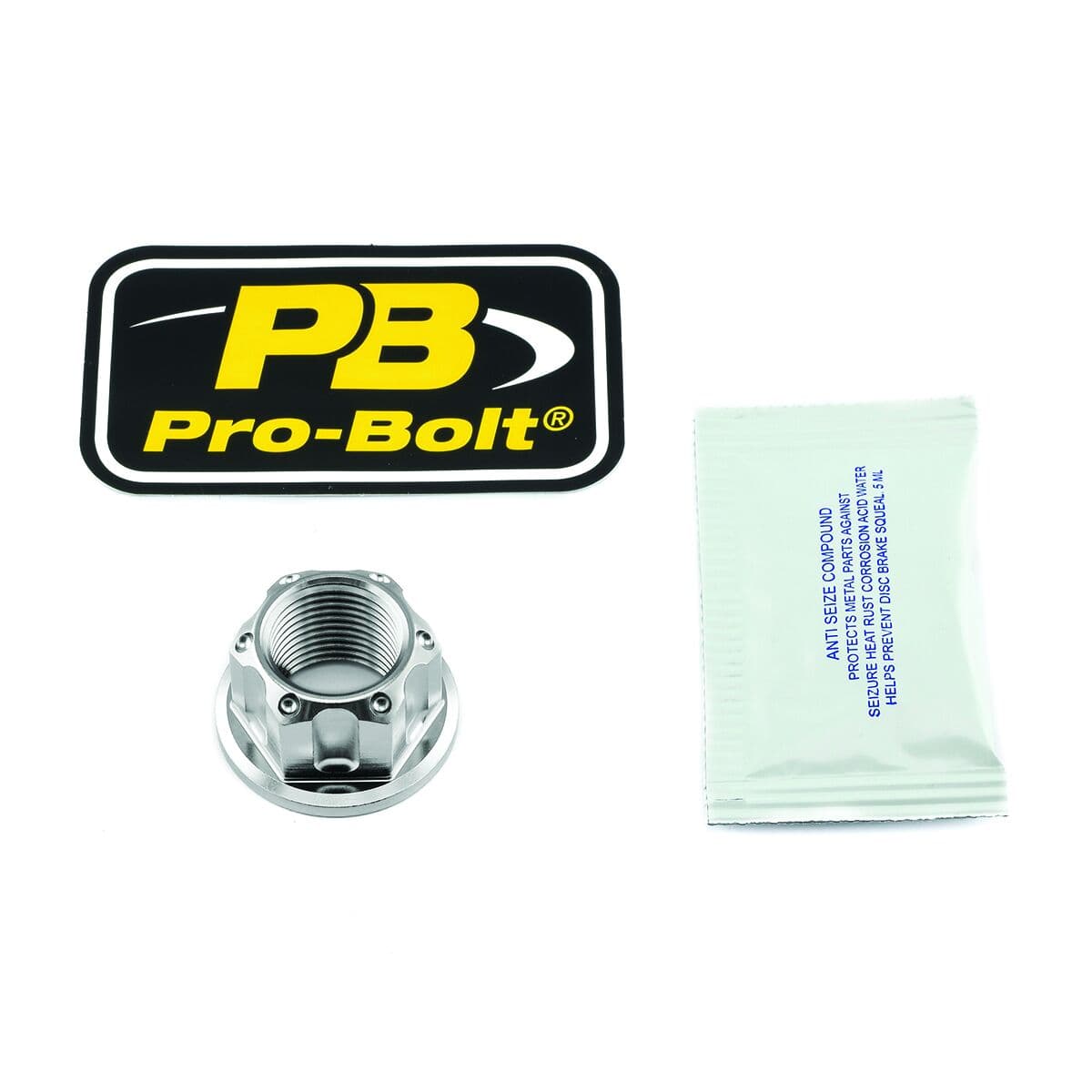 Stainless Steel Axle Nut for Rear Wheel