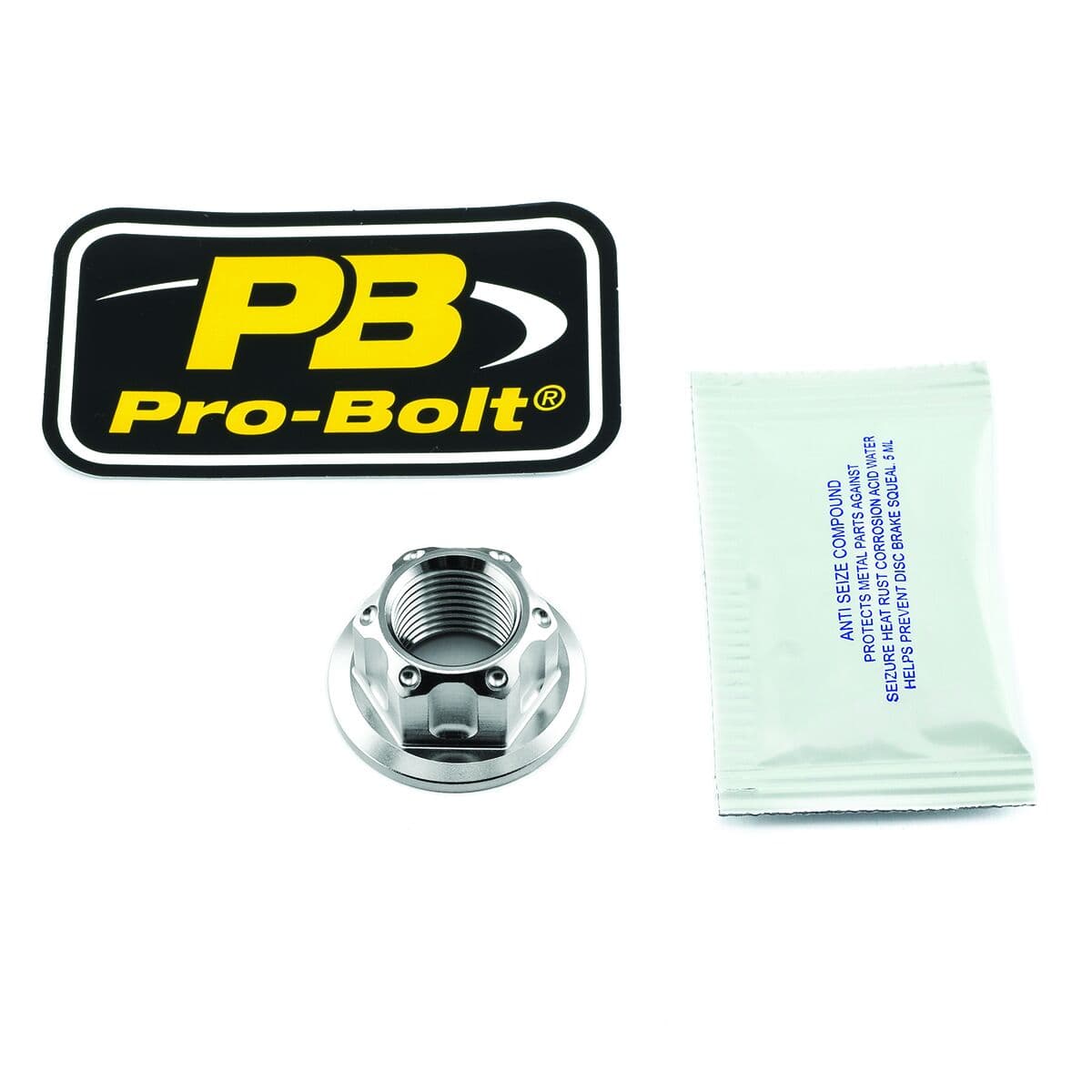 Axle Nut for Swingarm Stainless Steel