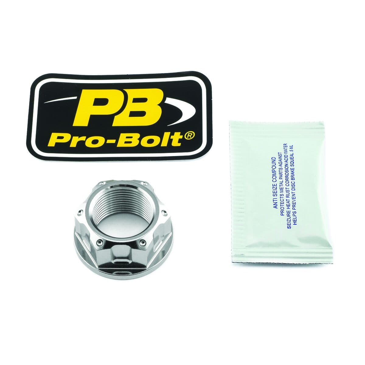 Stainless Steel Axle Nut for Rear Wheel