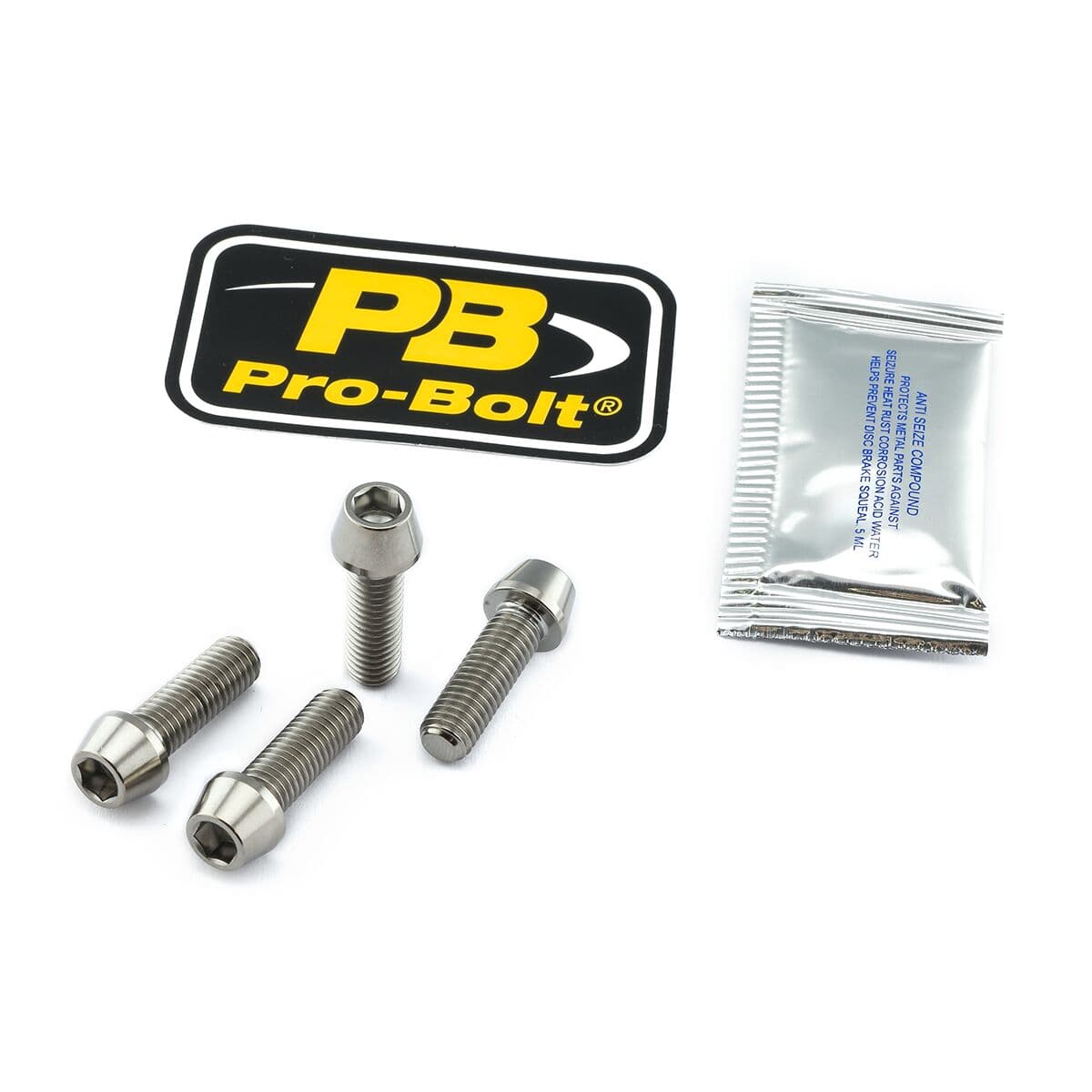 Kit șuruburi titan pentru suport picior