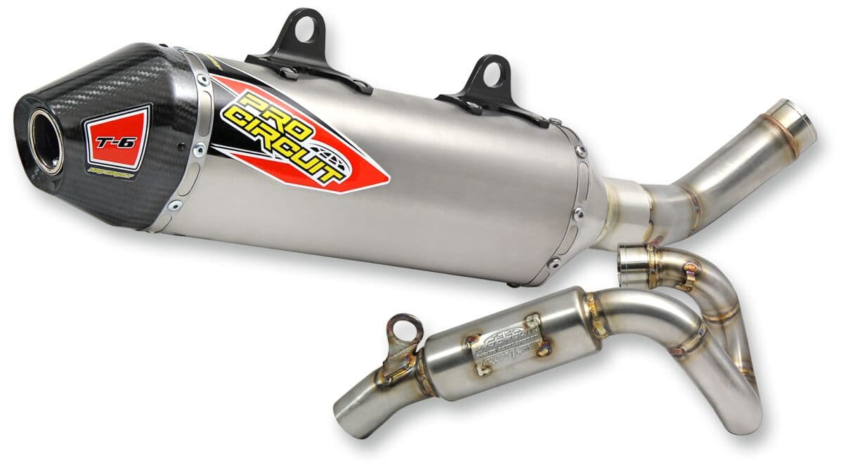 T-6 EURO EXHAUST SYSTEM SS/TI/CF