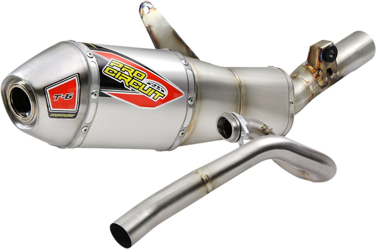 T-6 STAINLESS STEEL EXHAUST SYSTEM