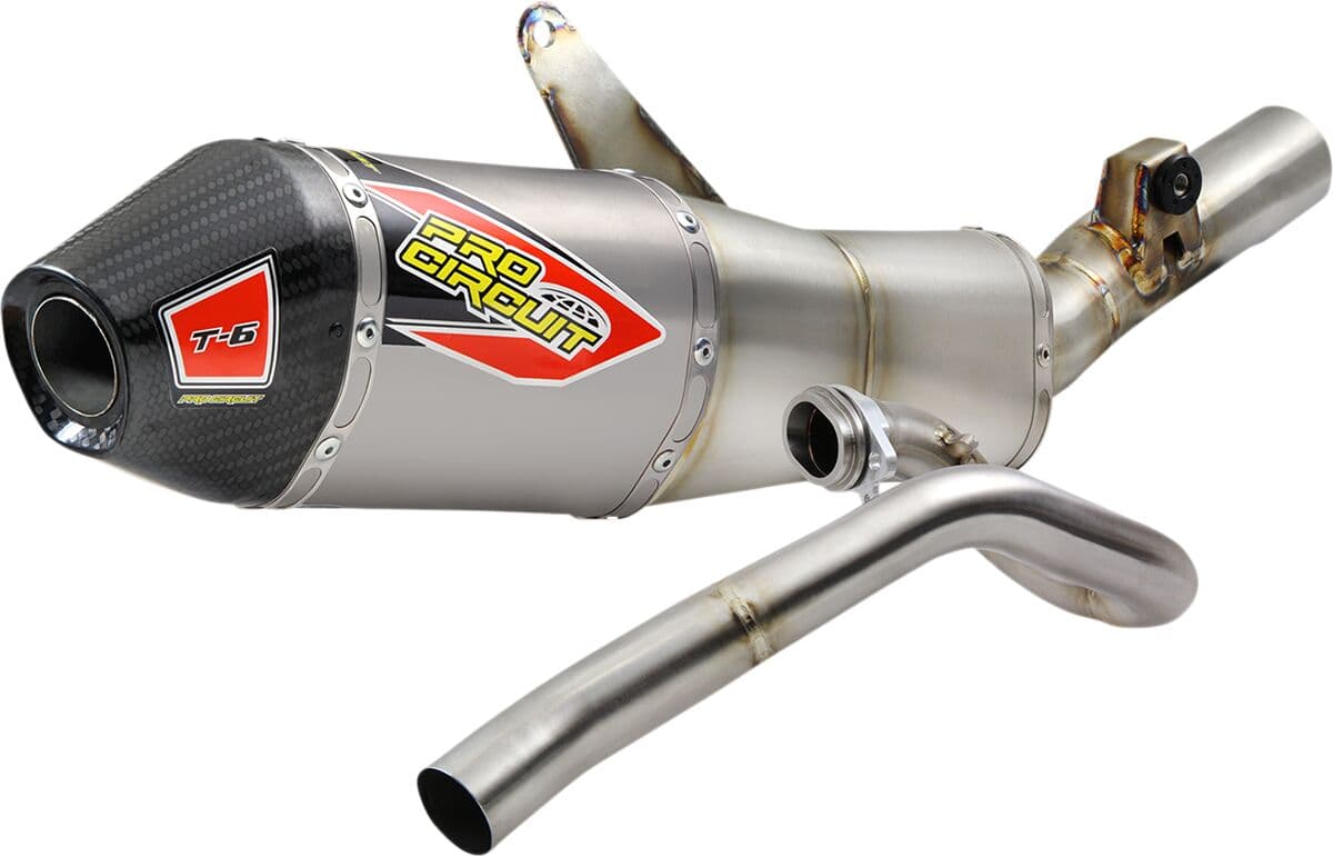 T-6 EURO EXHAUST SYSTEM SS/TI/CF