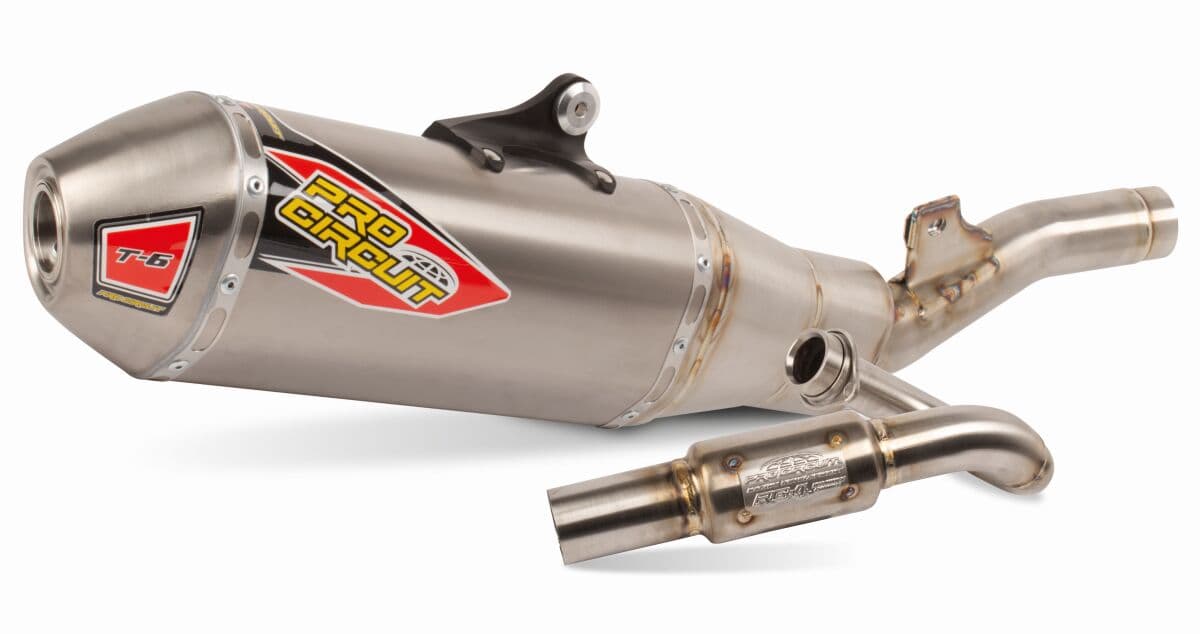 T-6 EURO EXHAUST SYSTEM SS/TI/CF