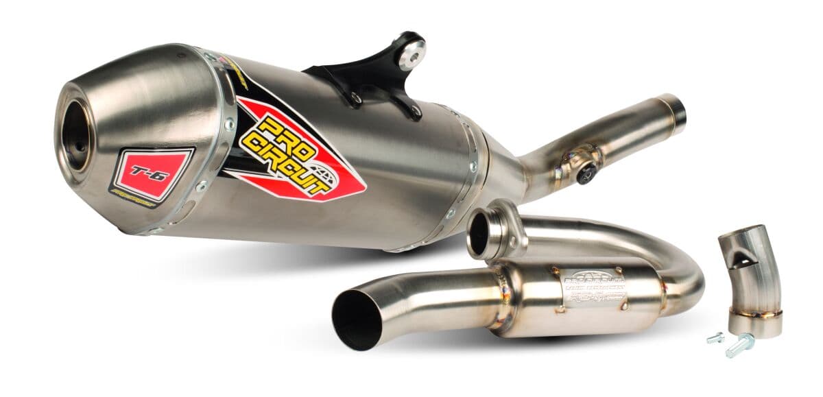 T-6 BC STAINLESS STEEL TITANIUM EXHAUST SYSTEM