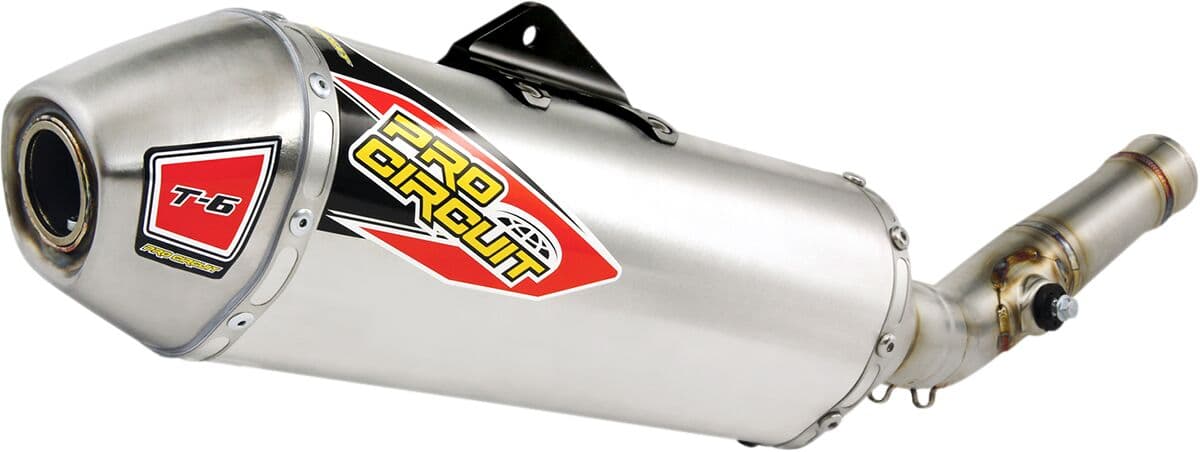 T-6 Stainless Slip-On Silencers