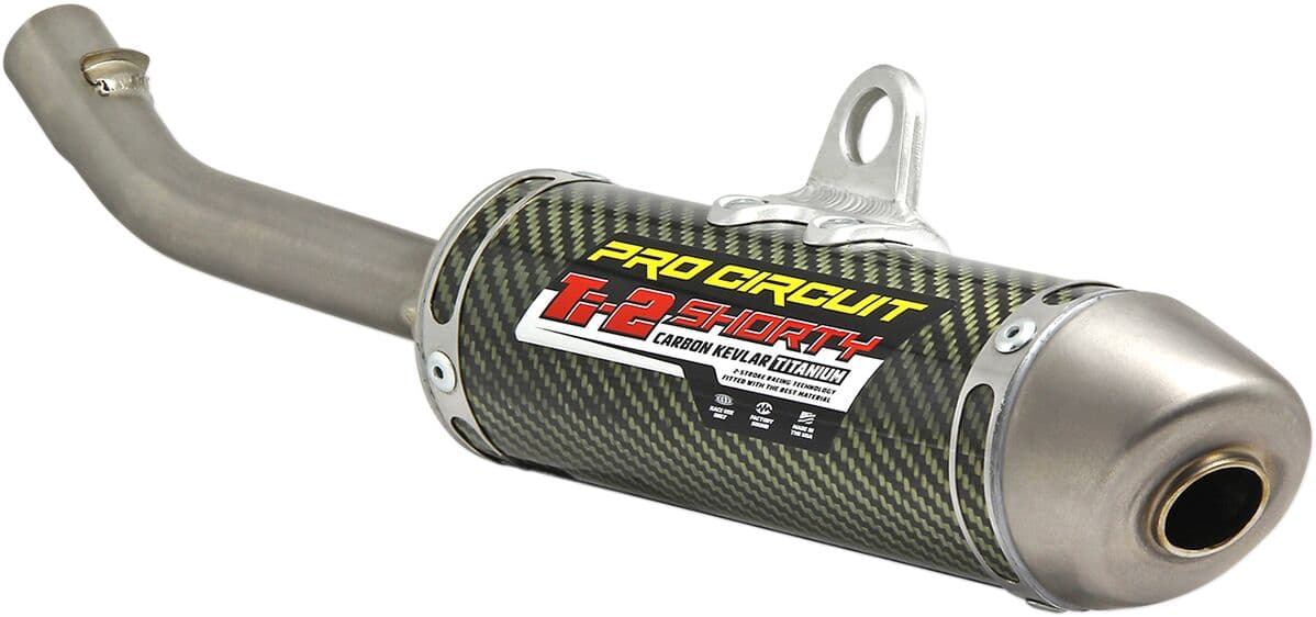 Ti-2 Shorty Slip-On Silencer