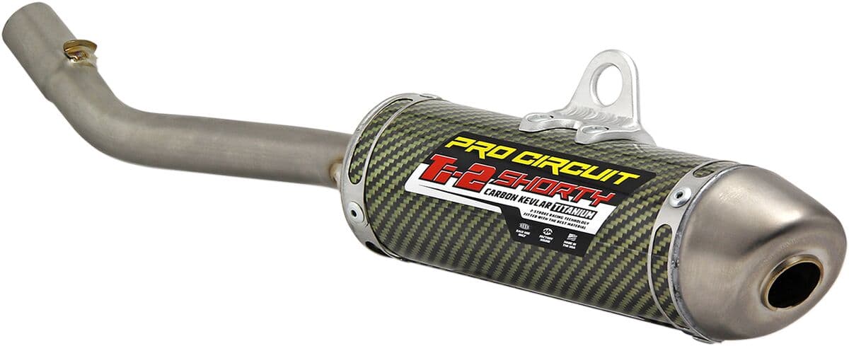 Ti-2 Shorty Slip-On Silencer