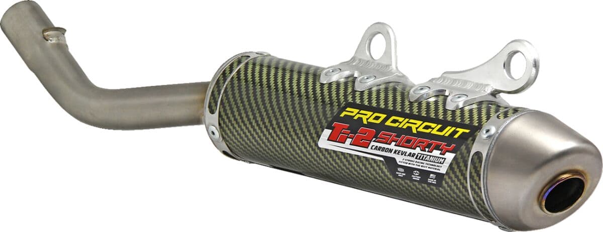 Ti-2 Shorty Slip-On Silencer