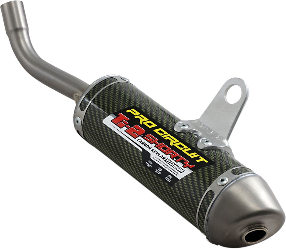 Ti-2 Shorty Slip-On Silencer