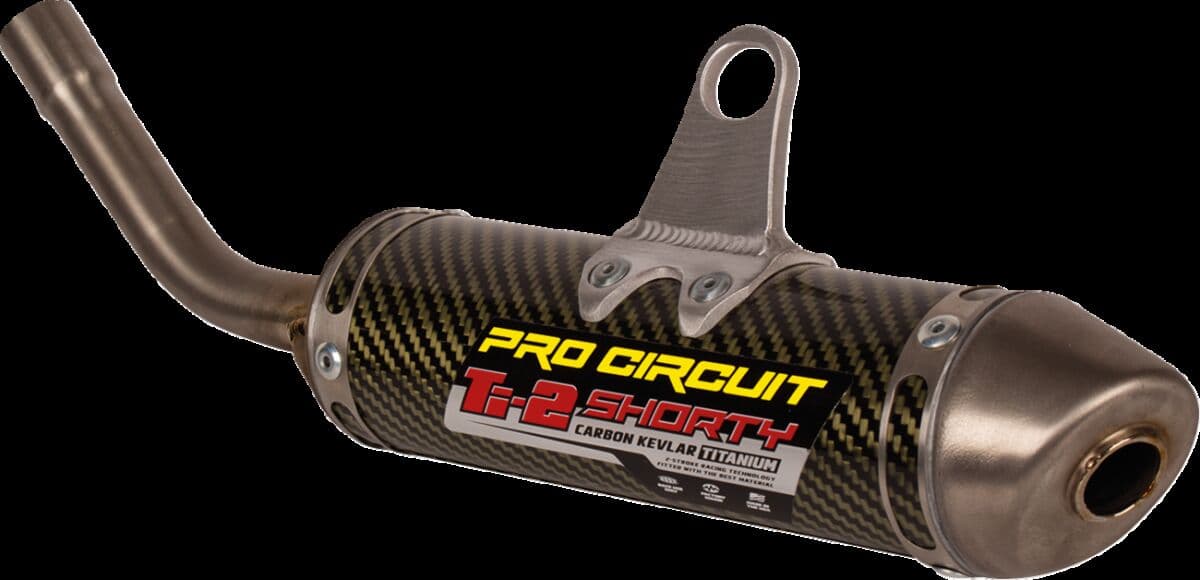Ti-2 Shorty Slip-On Silencer
