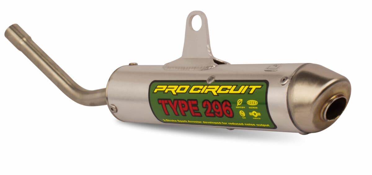 TYPE 296 SPARK ARRESTOR SILENCERS