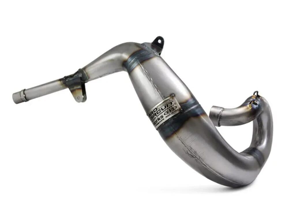 Works Head Pipe 2-Stroke Exhaust