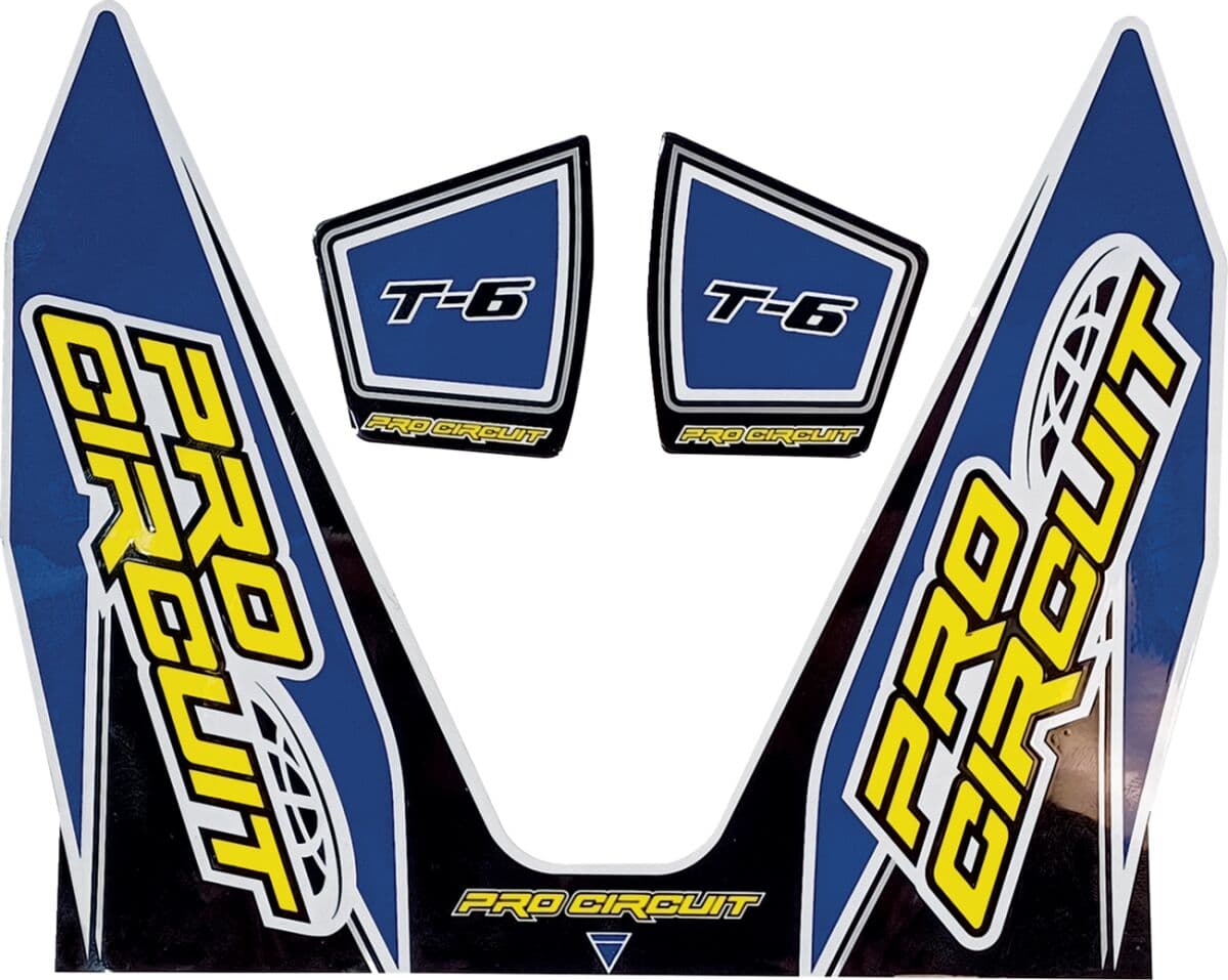 T-6 Exhaust Decals
