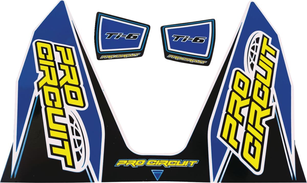 Ti-6 Exhaust Decals