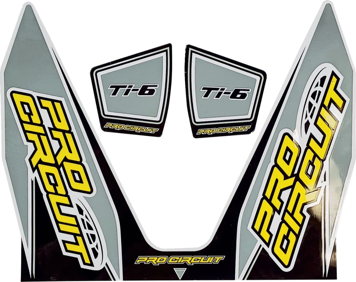 Ti-6 Exhaust Decals