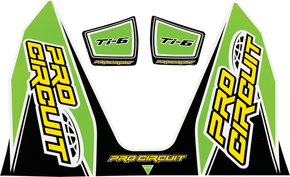Ti-6 Exhaust Decals