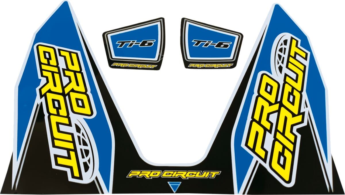 Ti-6 Exhaust Decals