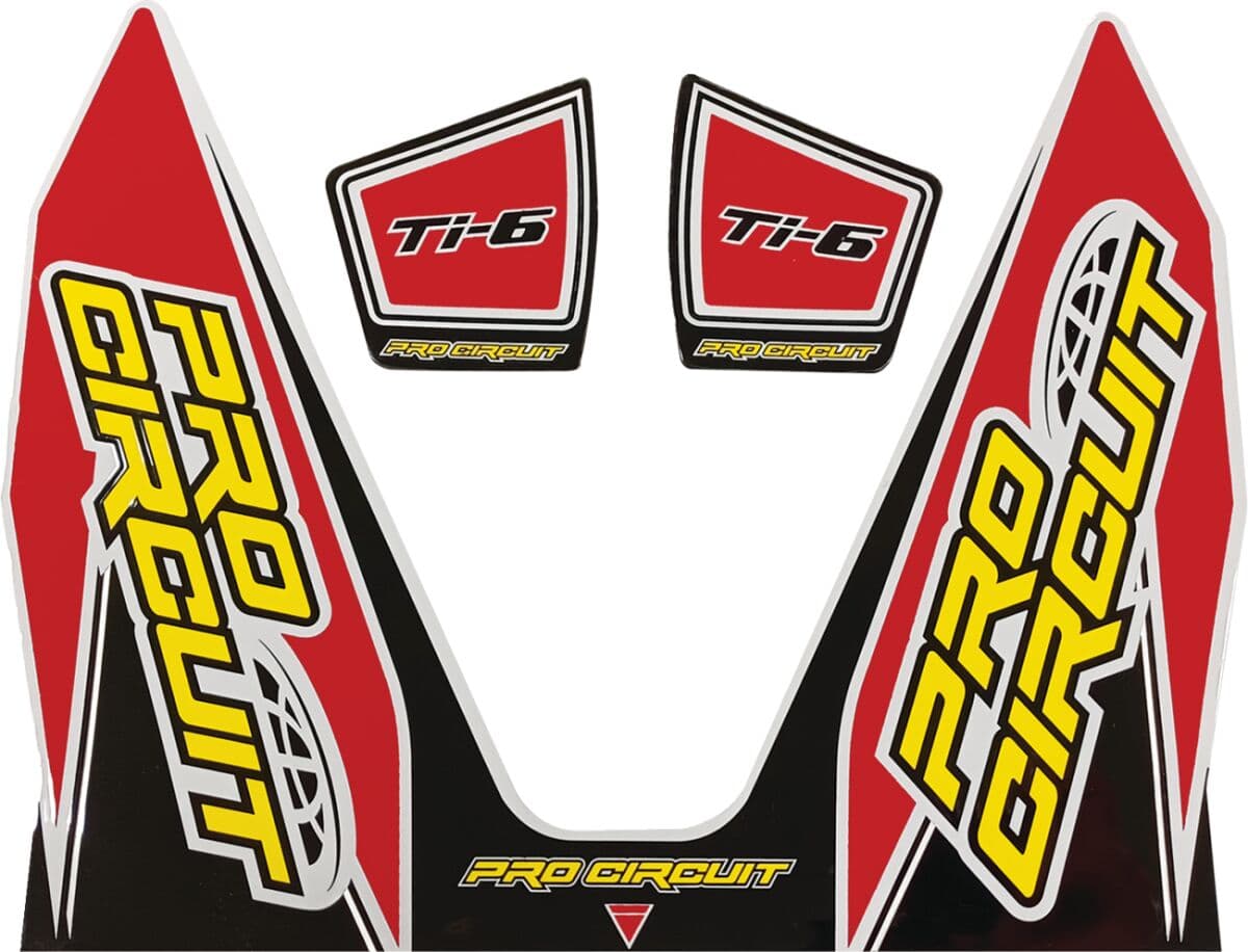 Ti-6 Exhaust Decals