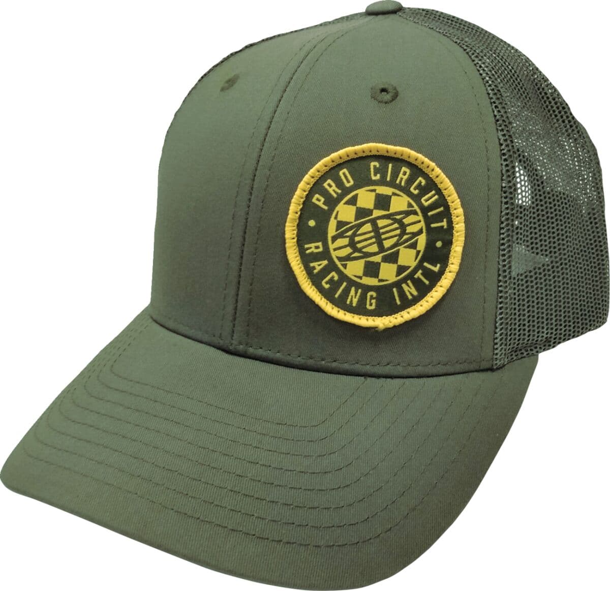 Pro Circuit Checked Global Hat Green