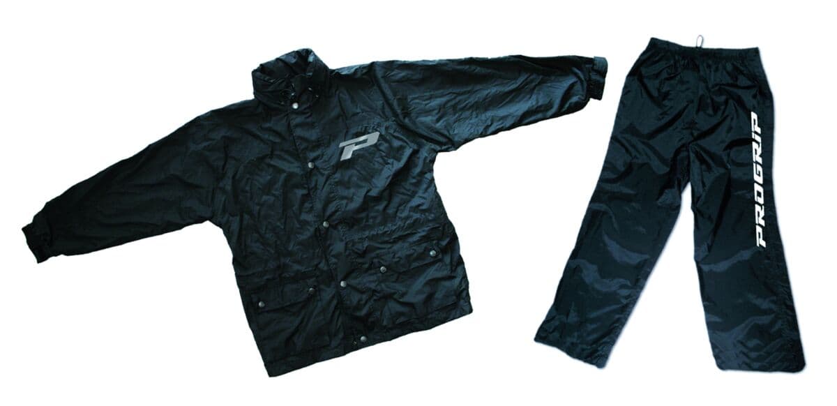 Two-Piece Rainsuit Black