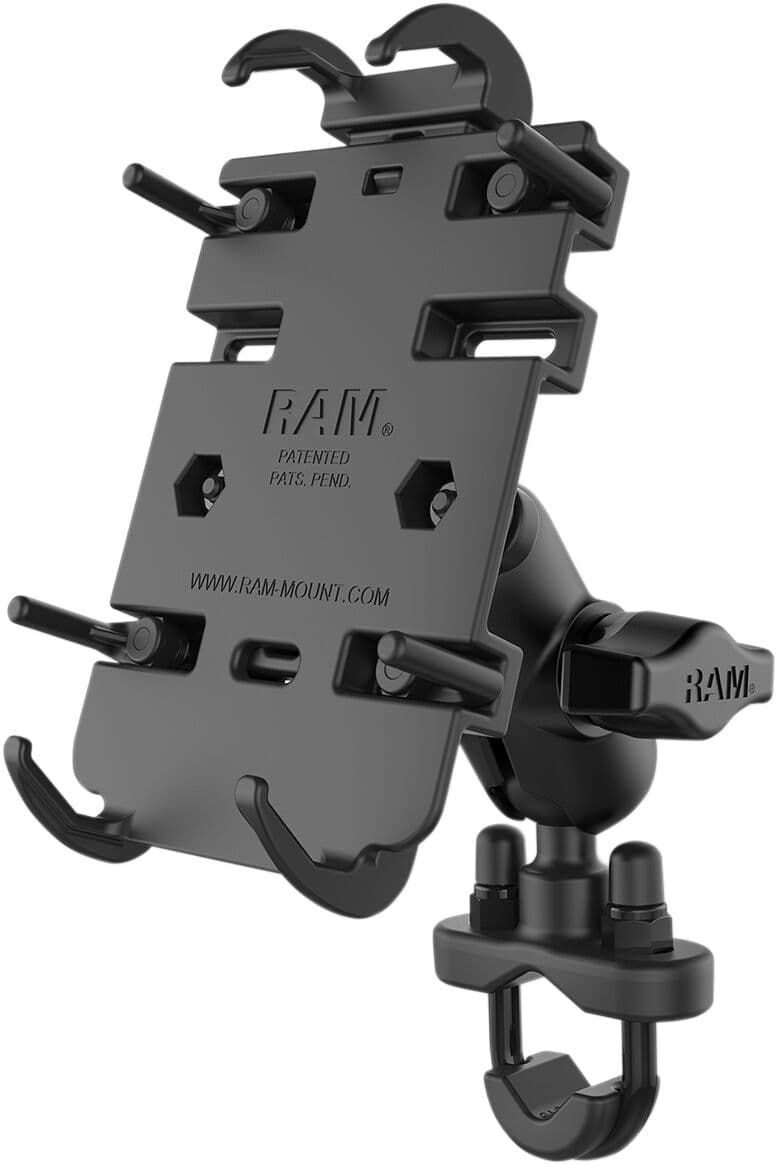 Quick Grip™ Phone Mount with U-Bolt Base