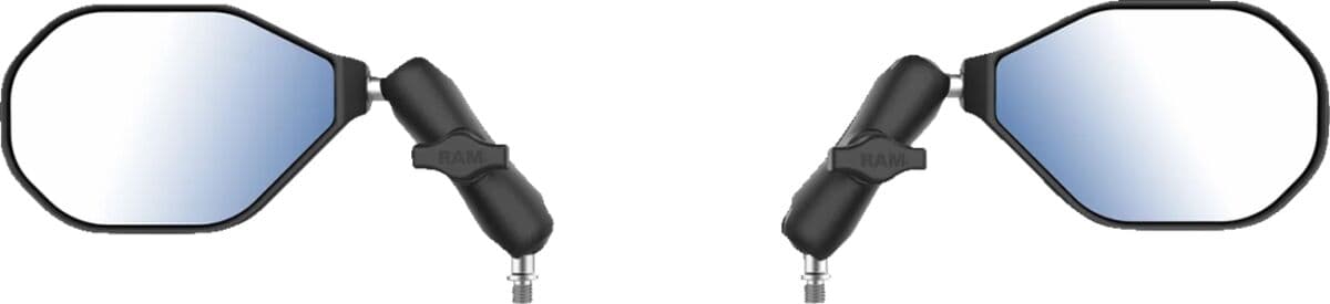 Tough-Mirror™ Kit with M10-1.25 Bases - Medium Arm