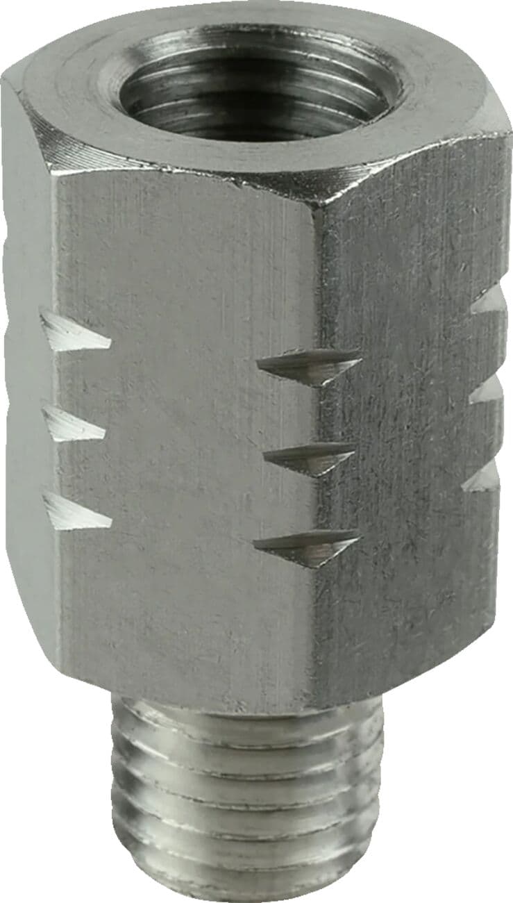 M10-1.25 Reverse Thread Adapter