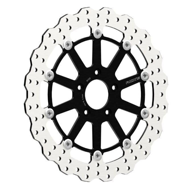 BRAKE ROTOR FLOATING WAVE DESING