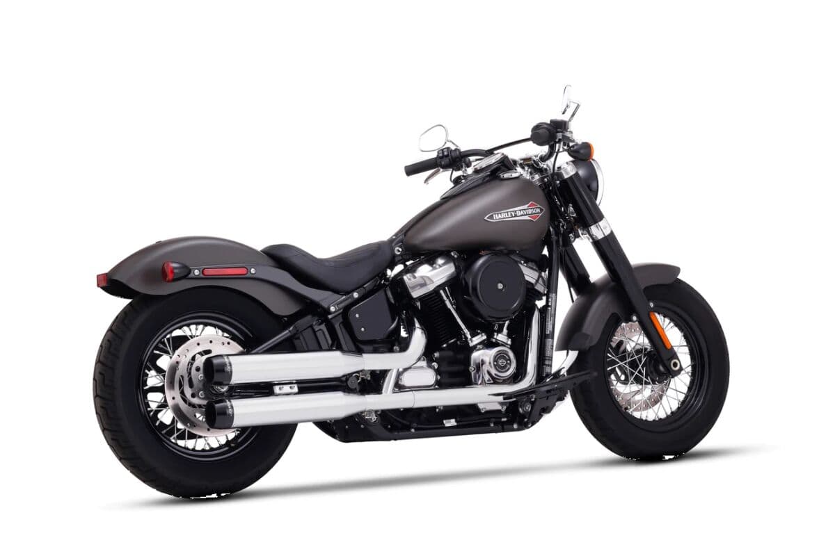 3.5" Slip-On Muffler Duals for Softails