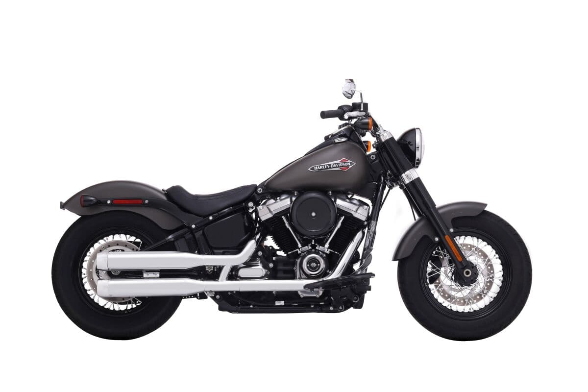 3.5" Slip-On Muffler Duals for Softails
