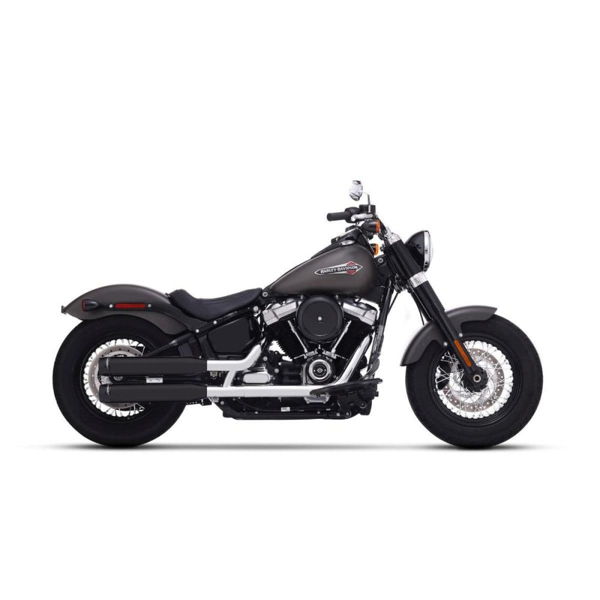 3.5" Slip-On Muffler Duals for Softails