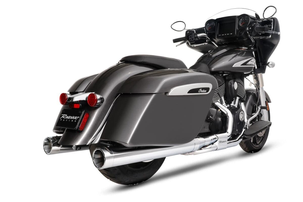4" Slip-On Muffler DBX40 Duals for Indian