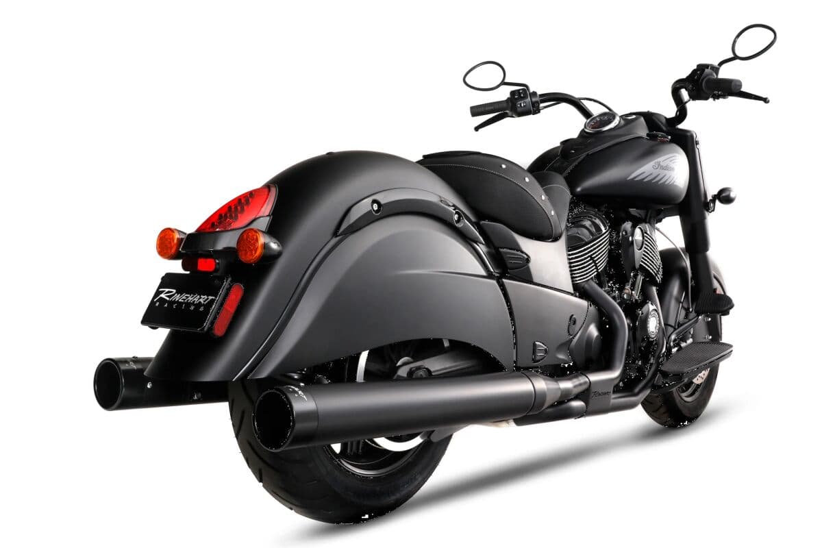 4" Slip-On Muffler DBX40 Duals for Indian
