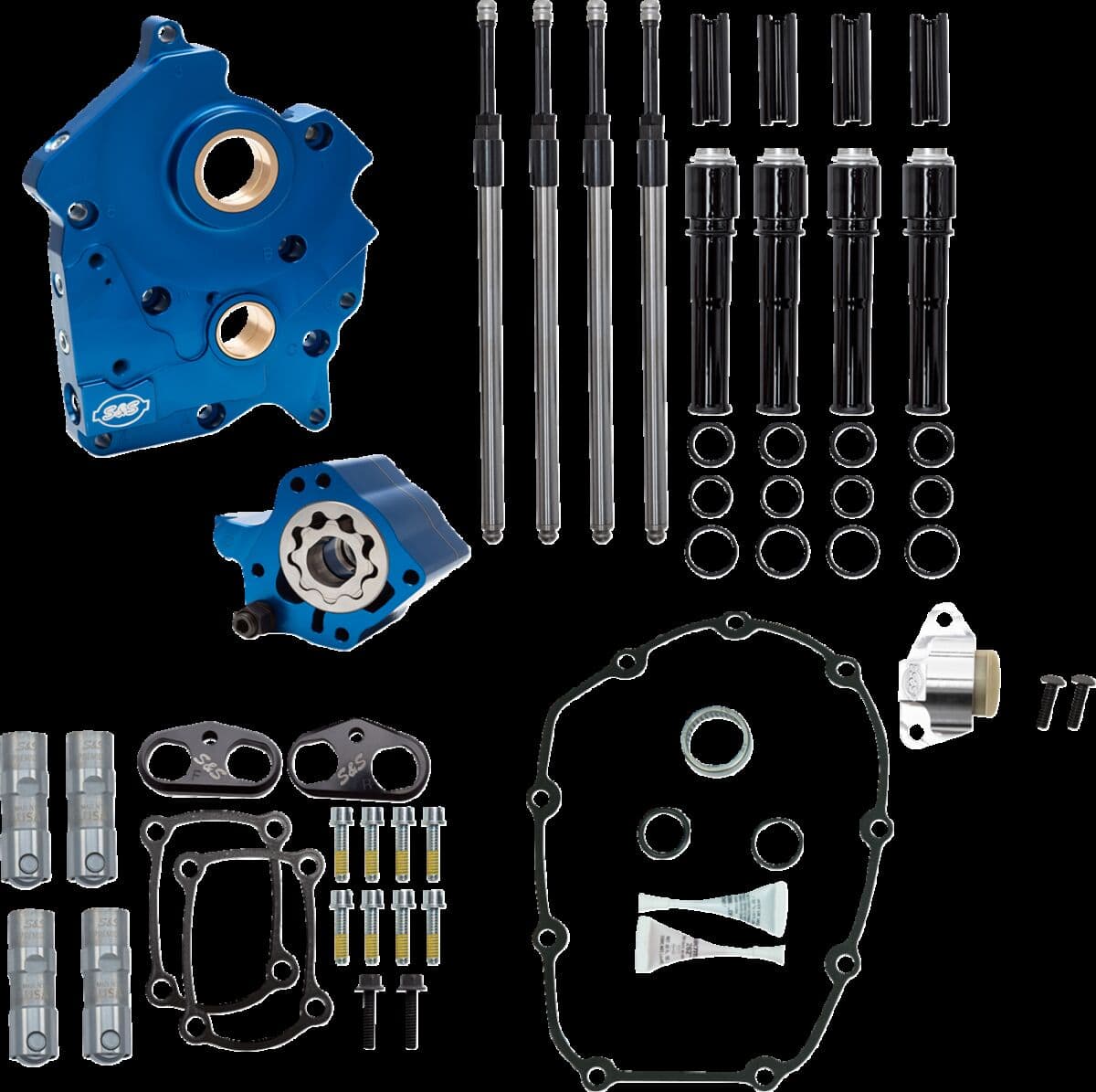 Cam Chest Kit without Cams for Chain Drive M8