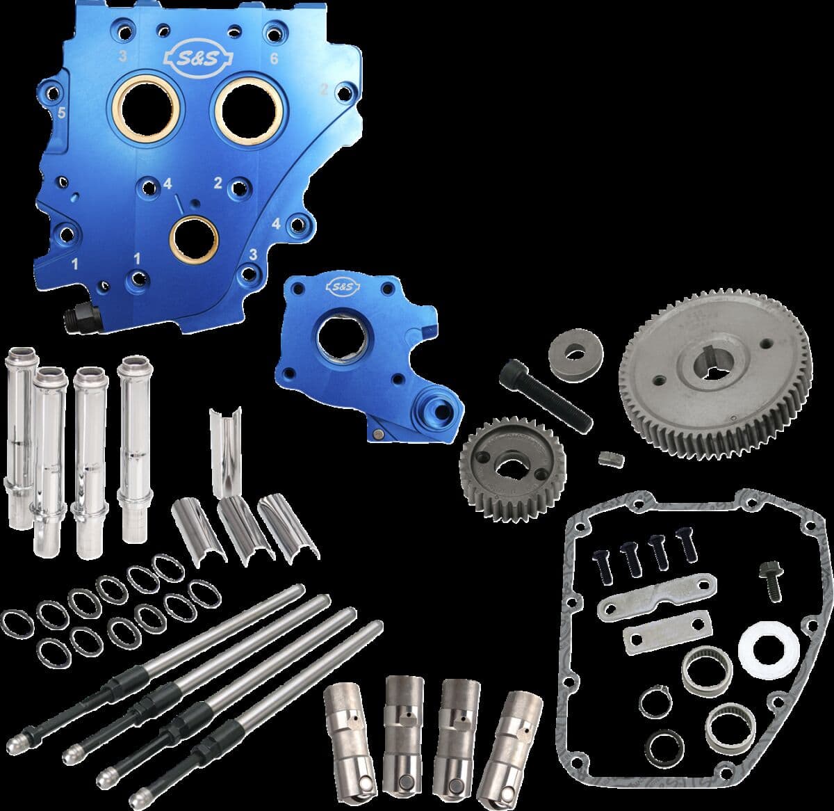 Cam Chest Kit without Cams for Gear Drive Twin Cam