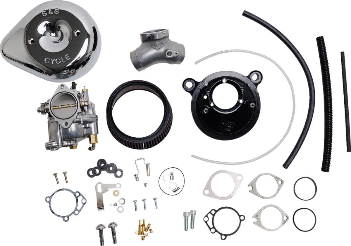 Super E Carburetor with Stealth Air Cleaner Kit