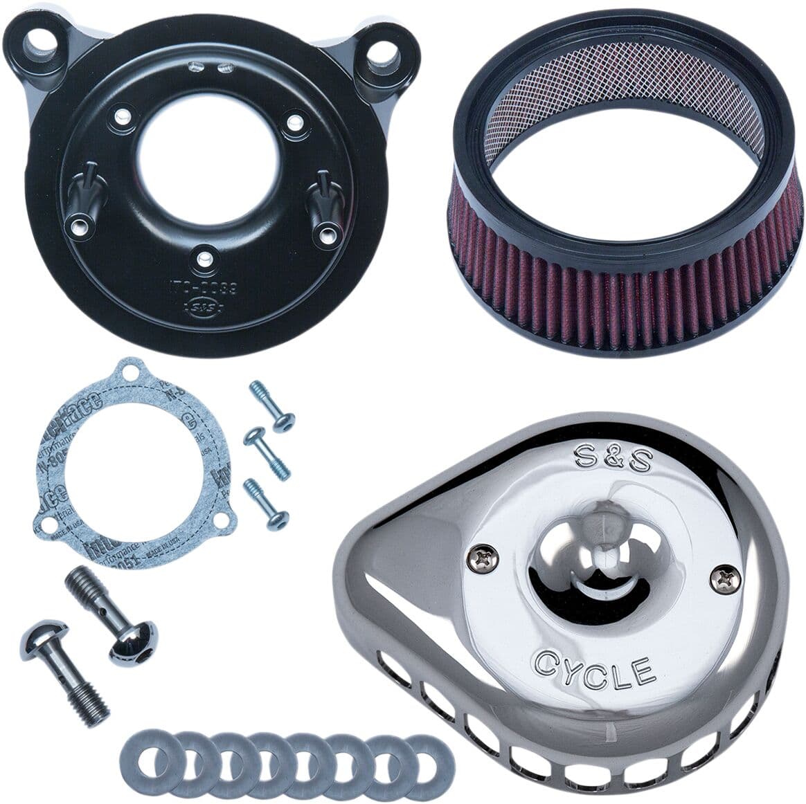 Mini Teardrop Stealth Air Cleaner Kit