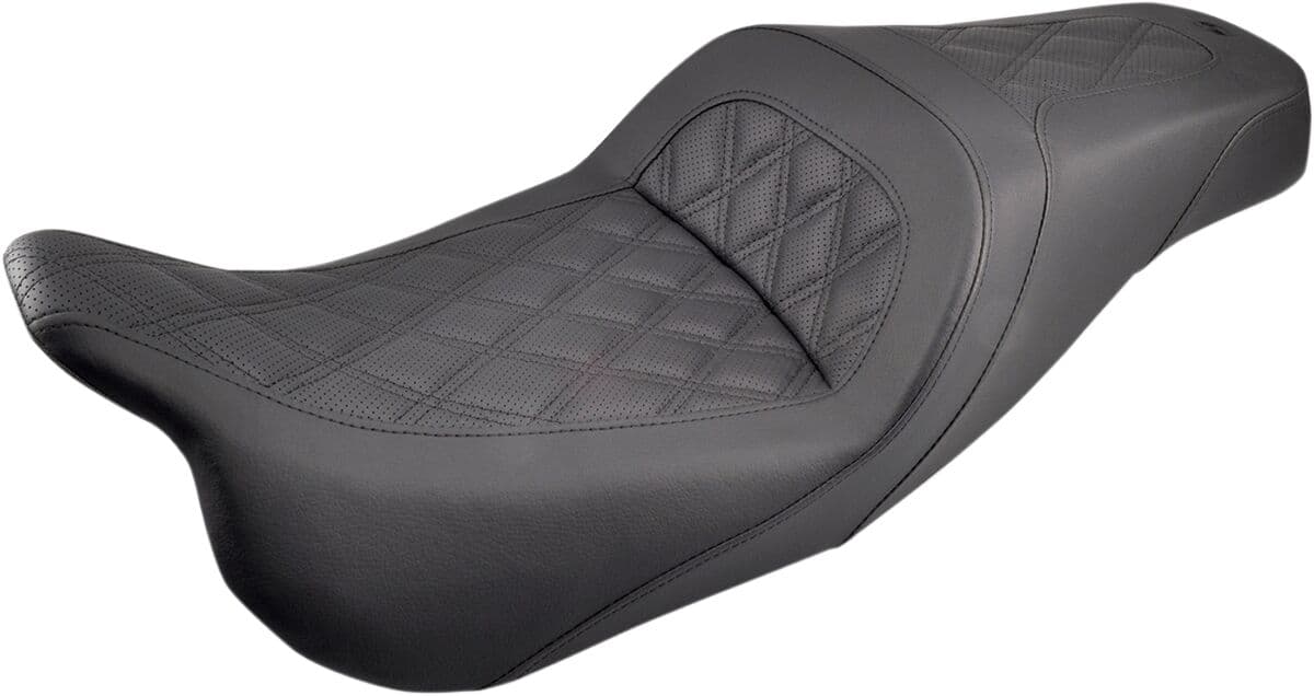 Slim Lattice Stitched Seat