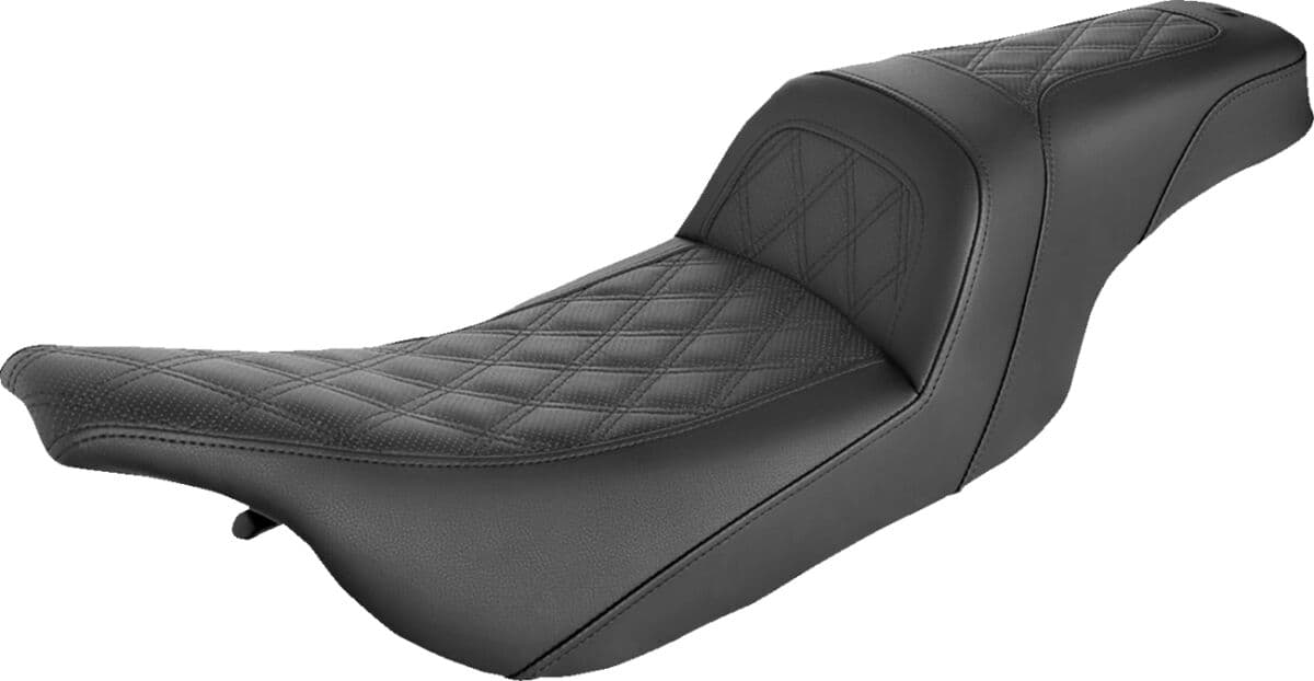 Slim Lattice Stitched Seat